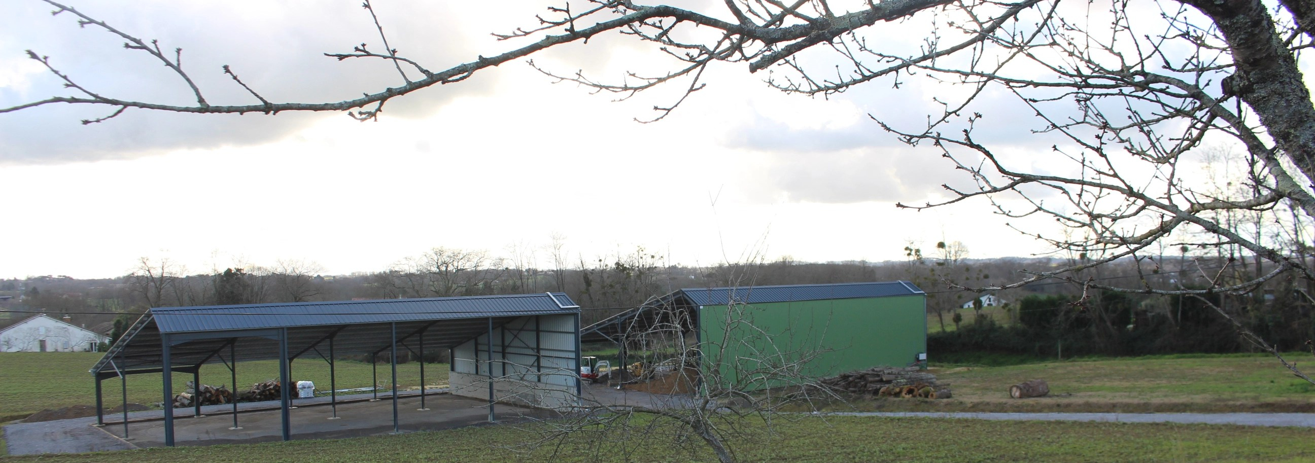 Hangars exploitation agricole
